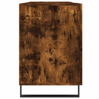 Thumbnail for Schreibtisch Räuchereiche 140x50x75 cm Holzwerkstoff
