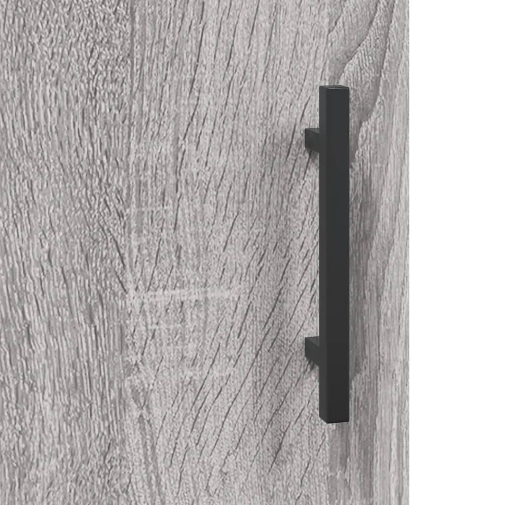 Schreibtisch Grau Sonoma 140x50x75 cm Holzwerkstoff