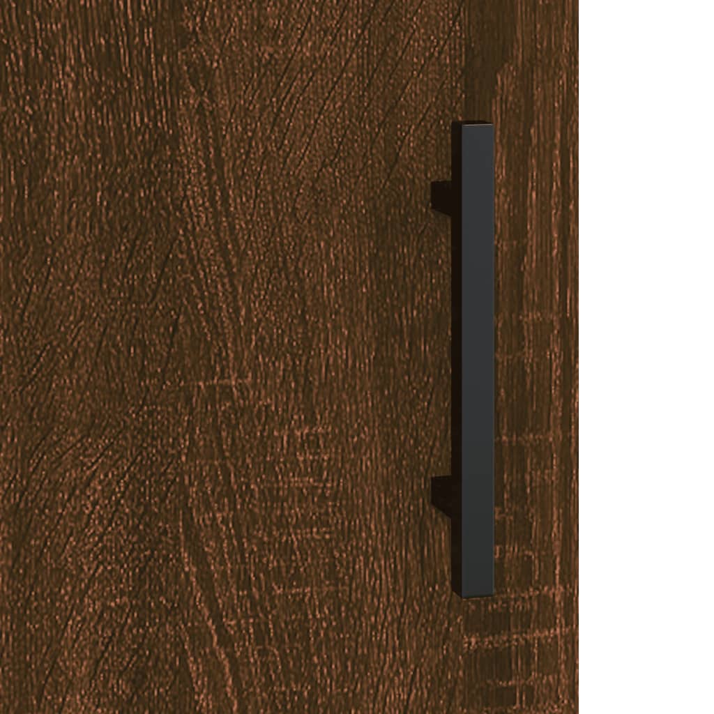 Schreibtisch Braun Eichen-Optik 140x50x75 cm Holzwerkstoff
