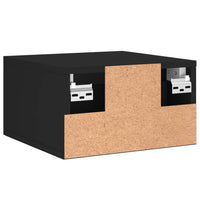 Thumbnail for Wand-Nachttisch Schwarz 35x35x20 cm