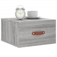 Thumbnail for Wand-Nachttische 2 Stk. Grau Sonoma 35x35x20 cm