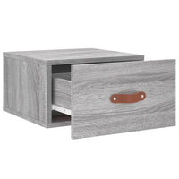 Thumbnail for Wand-Nachttische 2 Stk. Grau Sonoma 35x35x20 cm