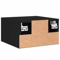 Thumbnail for Wand-Nachttische 2 Stk. Schwarz 35x35x20 cm