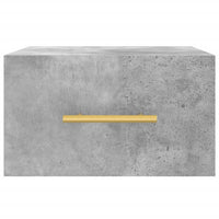 Thumbnail for Wand-Nachttisch Betongrau 35x35x20 cm