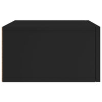 Thumbnail for Wand-Nachttische 2 Stk. Schwarz 35x35x20 cm