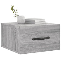Thumbnail for Wand-Nachttisch Grau Sonoma 35x35x20 cm