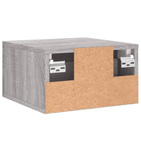 Thumbnail for Wand-Nachttisch Grau Sonoma 35x35x20 cm