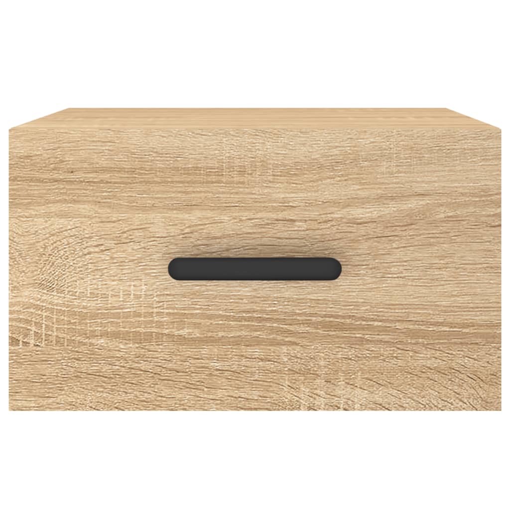 Wand-Nachttisch Sonoma-Eiche 35x35x20 cm