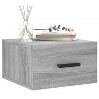 Thumbnail for Wand-Nachttisch Grau Sonoma 35x35x20 cm