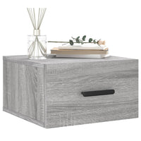 Thumbnail for Wand-Nachttische 2 Stk. Grau Sonoma 35x35x20 cm