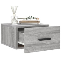 Thumbnail for Wand-Nachttische 2 Stk. Grau Sonoma 35x35x20 cm