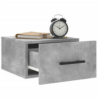 Thumbnail for Wand-Nachttisch Betongrau 35x35x20 cm