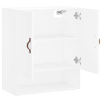 Thumbnail for Wandschrank Weiß 60x31x70 cm Holzwerkstoff