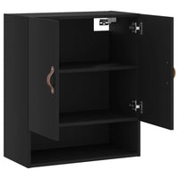 Thumbnail for Wandschrank Schwarz 60x31x70 cm Holzwerkstoff