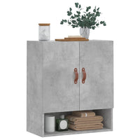 Thumbnail for Wandschrank Betongrau 60x31x70 cm Holzwerkstoff