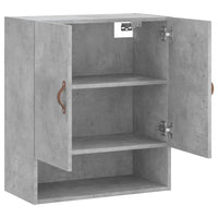 Thumbnail for Wandschrank Betongrau 60x31x70 cm Holzwerkstoff