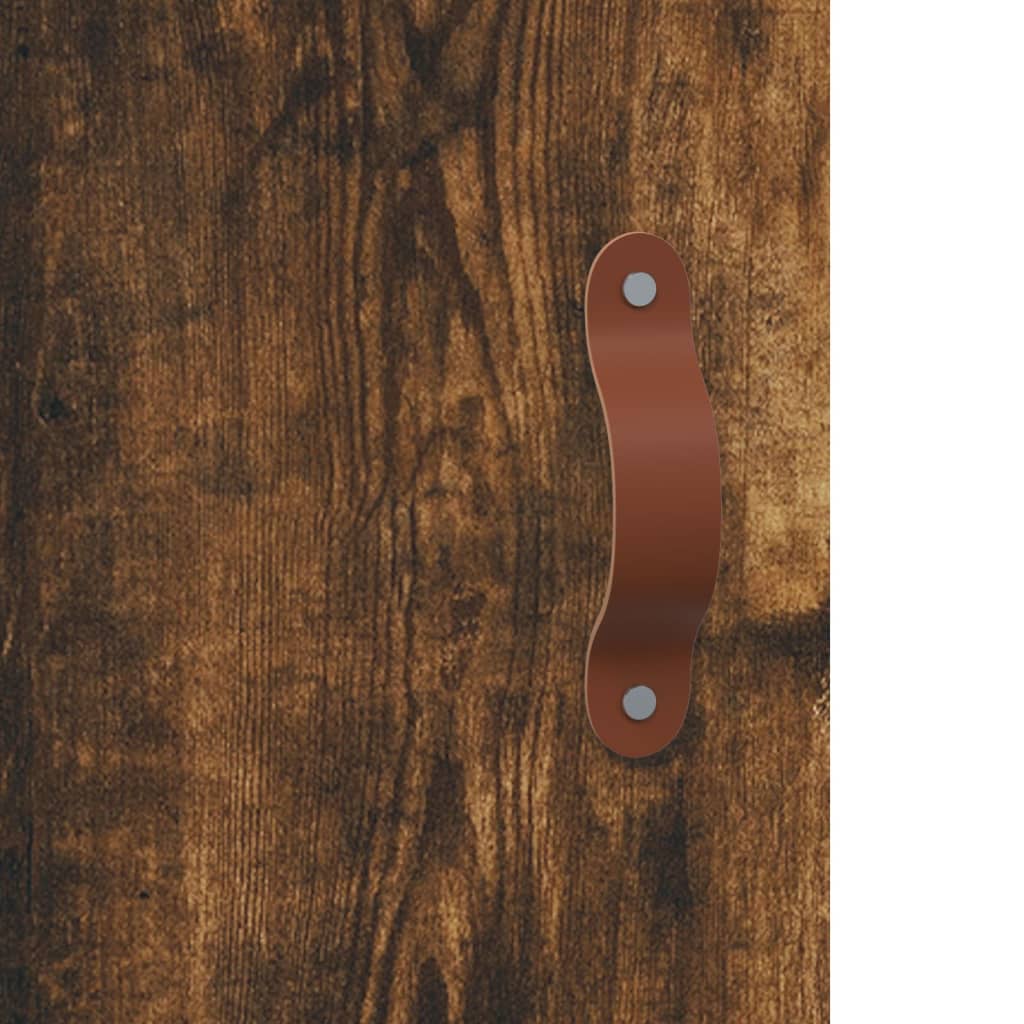 Wandschrank Räuchereiche 60x31x70 cm Holzwerkstoff