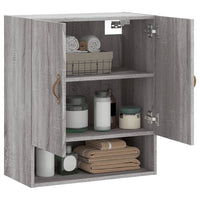 Thumbnail for Wandschrank Grau Sonoma 60x31x70 cm Holzwerkstoff