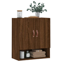 Thumbnail for Wandschrank Braun Eichen-Optik 60x31x70 cm Holzwerkstoff