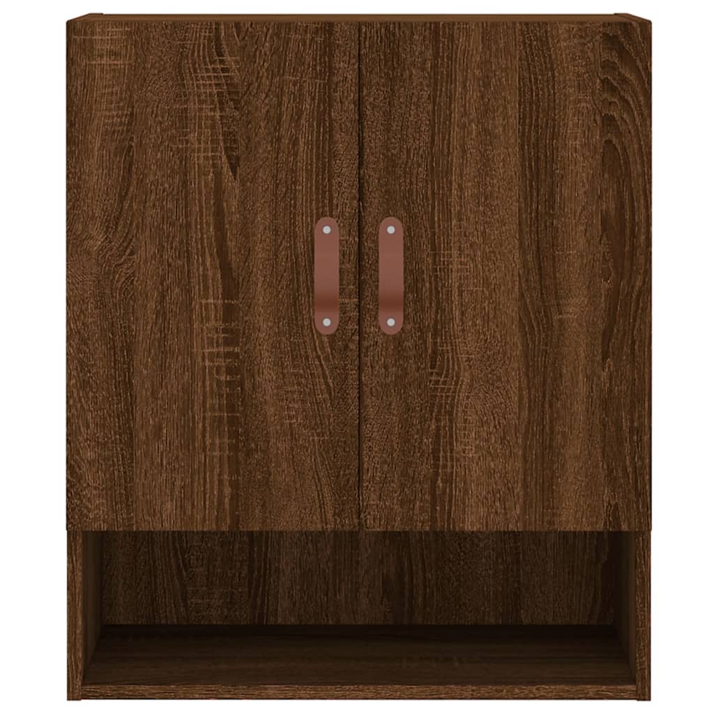 Wandschrank Braun Eichen-Optik 60x31x70 cm Holzwerkstoff