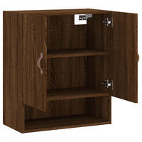 Thumbnail for Wandschrank Braun Eichen-Optik 60x31x70 cm Holzwerkstoff