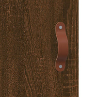 Thumbnail for Wandschrank Braun Eichen-Optik 60x31x70 cm Holzwerkstoff