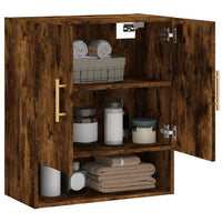 Thumbnail for Wandschrank Räuchereiche 60x31x70 cm Holzwerkstoff