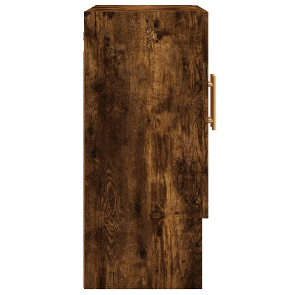 Wandschrank Räuchereiche 60x31x70 cm Holzwerkstoff
