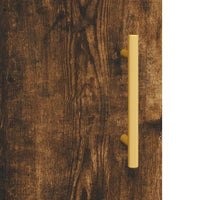 Thumbnail for Wandschrank Räuchereiche 60x31x70 cm Holzwerkstoff