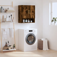 Thumbnail for Wandschrank Räuchereiche 60x31x70 cm Holzwerkstoff