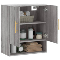 Thumbnail for Wandschrank Grau Sonoma 60x31x70 cm Holzwerkstoff