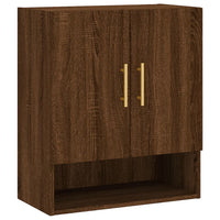 Thumbnail for Wandschrank Braun Eichen-Optik 60x31x70 cm Holzwerkstoff