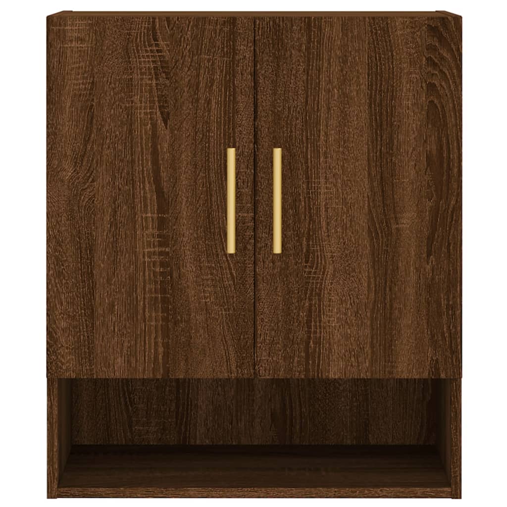 Wandschrank Braun Eichen-Optik 60x31x70 cm Holzwerkstoff