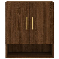 Thumbnail for Wandschrank Braun Eichen-Optik 60x31x70 cm Holzwerkstoff