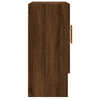 Thumbnail for Wandschrank Braun Eichen-Optik 60x31x70 cm Holzwerkstoff