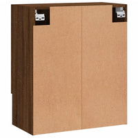 Thumbnail for Wandschrank Braun Eichen-Optik 60x31x70 cm Holzwerkstoff