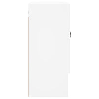 Thumbnail for Wandschrank Weiß 60x31x70 cm Holzwerkstoff