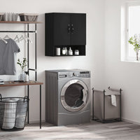 Thumbnail for Wandschrank Schwarz 60x31x70 cm Holzwerkstoff
