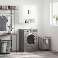 Thumbnail for Wandschrank Hochglanz-Weiß 60x31x70 cm Holzwerkstoff