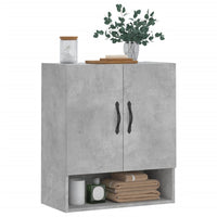 Thumbnail for Wandschrank Betongrau 60x31x70 cm Holzwerkstoff