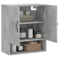 Thumbnail for Wandschrank Betongrau 60x31x70 cm Holzwerkstoff