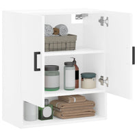 Thumbnail for Wandschrank Weiß 60x31x70 cm Holzwerkstoff