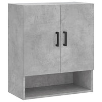 Thumbnail for Wandschrank Betongrau 60x31x70 cm Holzwerkstoff