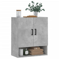 Thumbnail for Wandschrank Betongrau 60x31x70 cm Holzwerkstoff