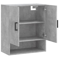 Thumbnail for Wandschrank Betongrau 60x31x70 cm Holzwerkstoff