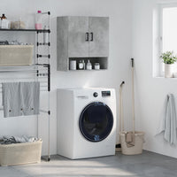 Thumbnail for Wandschrank Betongrau 60x31x70 cm Holzwerkstoff