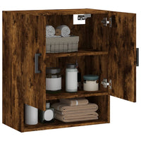 Thumbnail for Wandschrank Räuchereiche 60x31x70 cm Holzwerkstoff