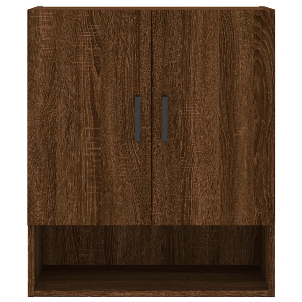 Wandschrank Braun Eichen-Optik 60x31x70 cm Holzwerkstoff