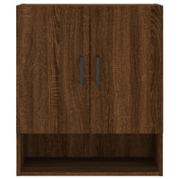 Thumbnail for Wandschrank Braun Eichen-Optik 60x31x70 cm Holzwerkstoff