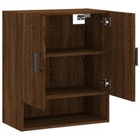 Thumbnail for Wandschrank Braun Eichen-Optik 60x31x70 cm Holzwerkstoff